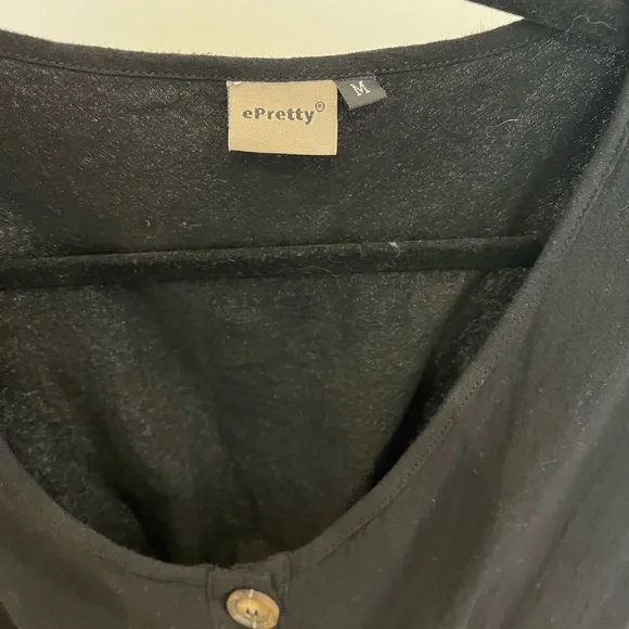 Epretty midi button down dress size medium - Picture 3 of 5